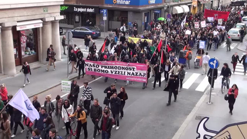 Protest proti šolninam