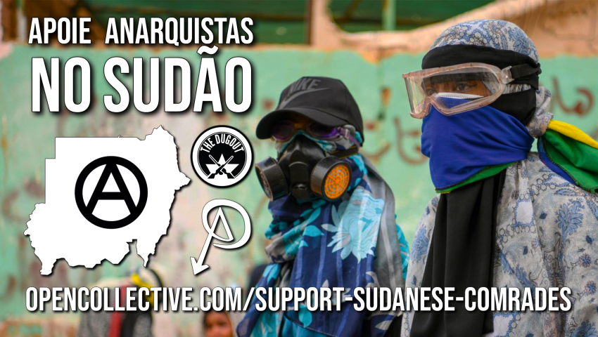 Apoie anarquistas no Sudão